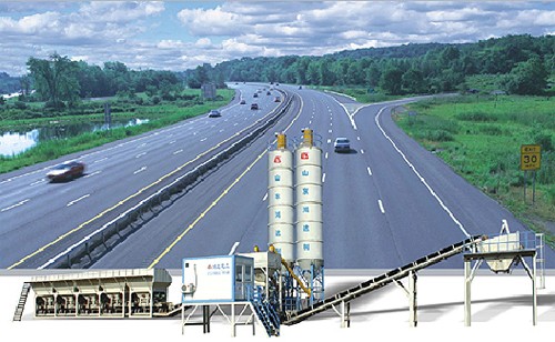 Soilcement central-plant mixi 