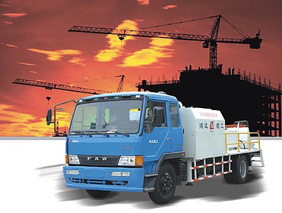 Truck-mounted Concrete Stationary Pump 